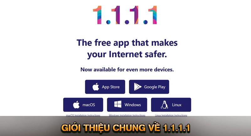 Hướng Dẫn Cách Tải 1.1.1.1 Truy Cập Telegram Và KUWIN 7 Giới thiệu chung về 1.1.1.1